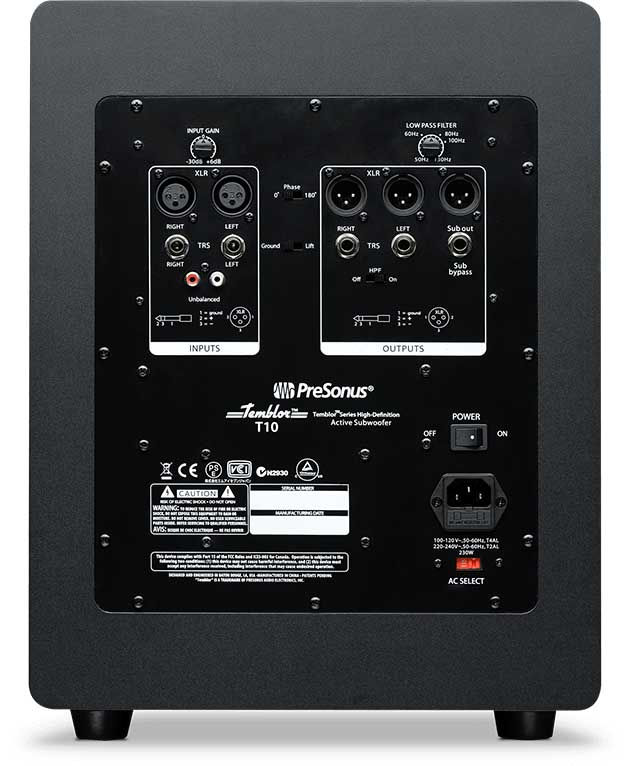 Miniatura: PRESONUS Temblor T10 SUBWOOFER - Temblor T10