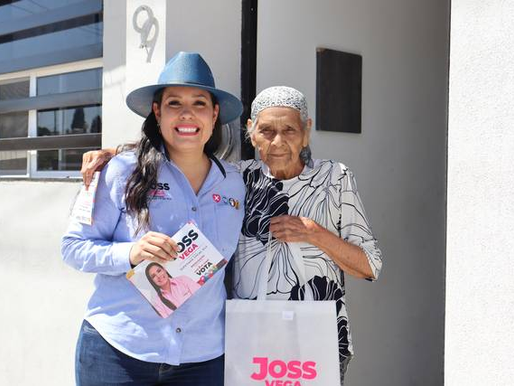 Joss Vega busca servir su vocación en el Congreso del Estado.