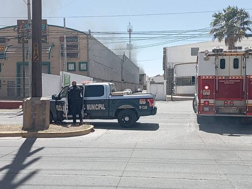Incendia Complejo Industrial Nombre de Ciudad: columna de humo da alarma a toda la ciudad
