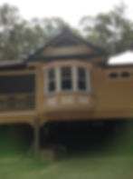 Timber frame bay window