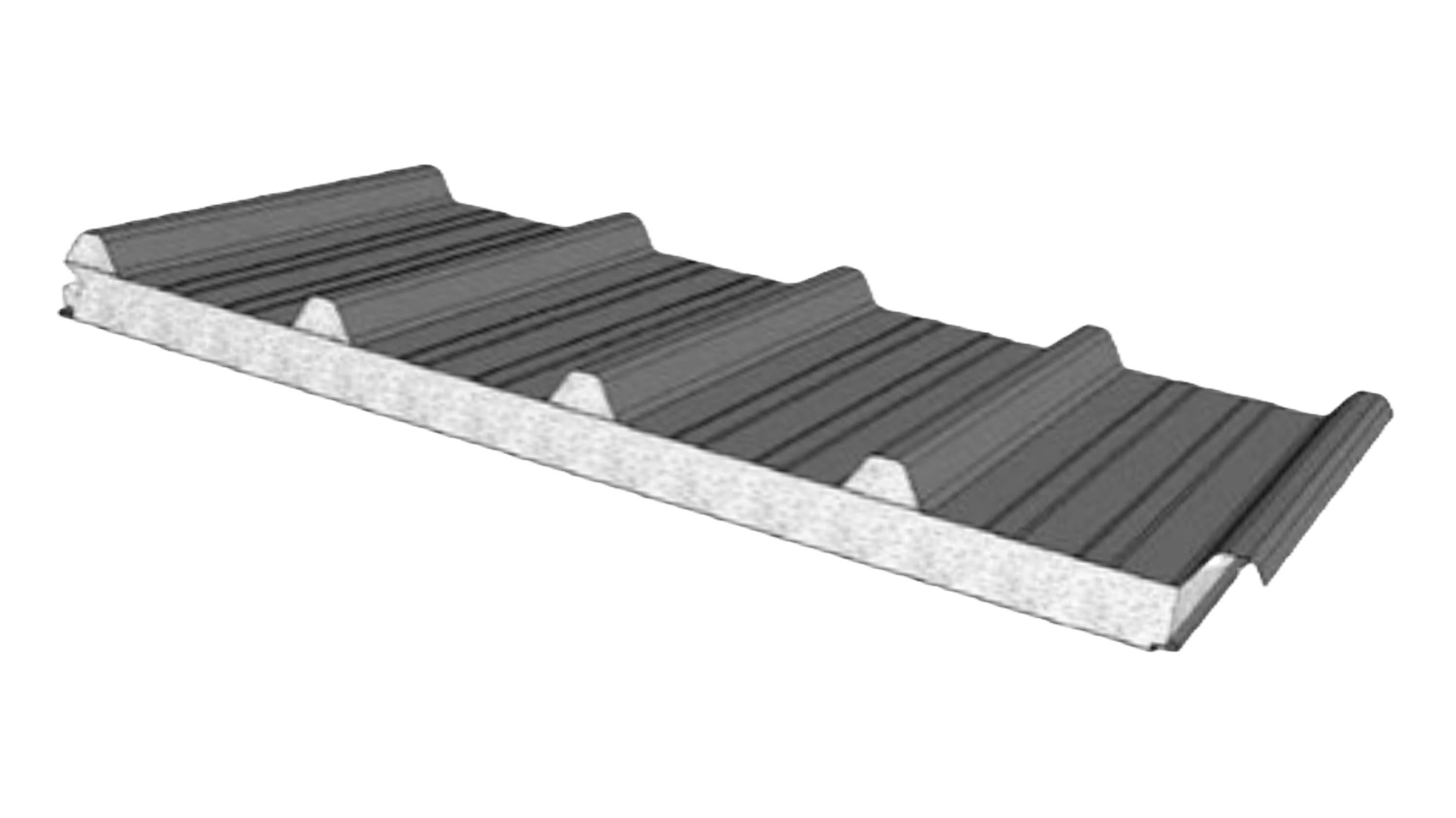Corro profile insulated roof panel
