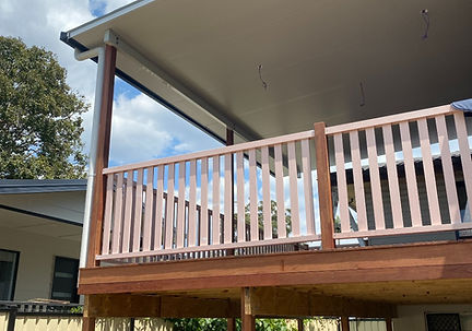 New deck & flyover roof | Brisbane Northside