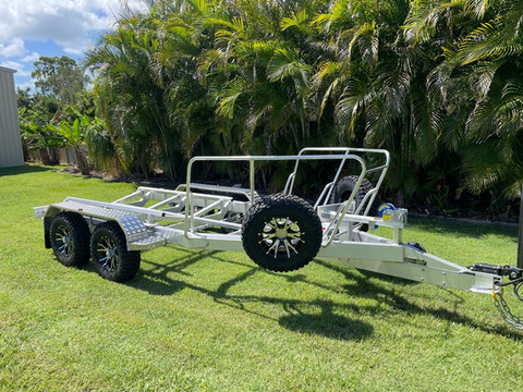 Aluminium MONO HULL boat trailers | Brisbane north | Ventura Custom