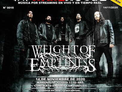 WEIGHT OF EMPTINESS: ¡Anunciado show en vivo online de la banda!