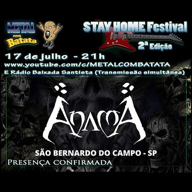 ANAMA: Confirmed at Stay Home Festival!