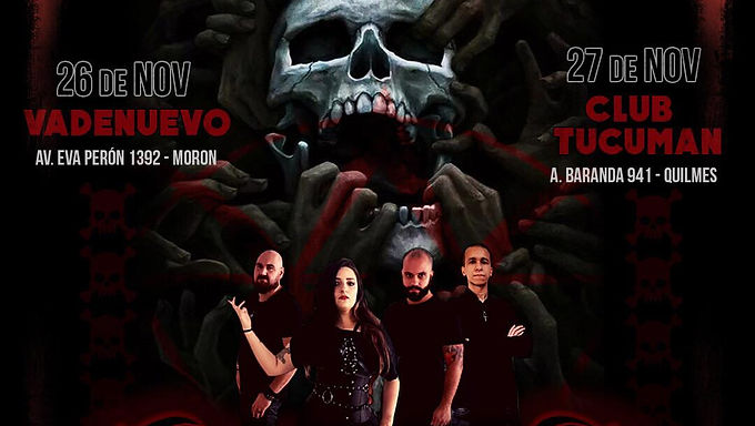REVENGIN: Anunciada mini tour na Argentina