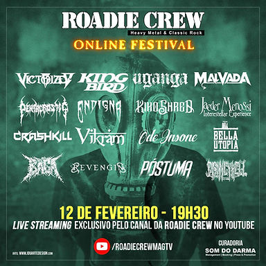 REVENGIN: Banda participa do festival da Roadie Crew nesta sexta-feira