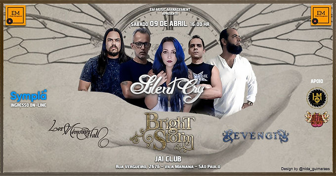 SILENT CRY: De vuelta en São Paulo después de 16 años