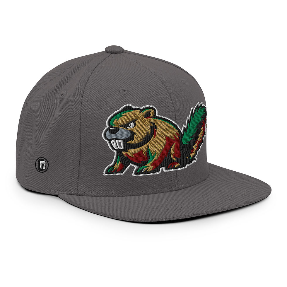 Thumbnail: "Bad Lies Club" Beaver Pelt Snapback Hat