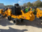 Wheeled stump grinder