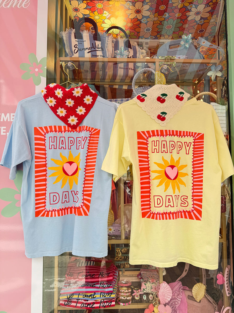 Miniatura: T.SHIRT HAPPY 🩷