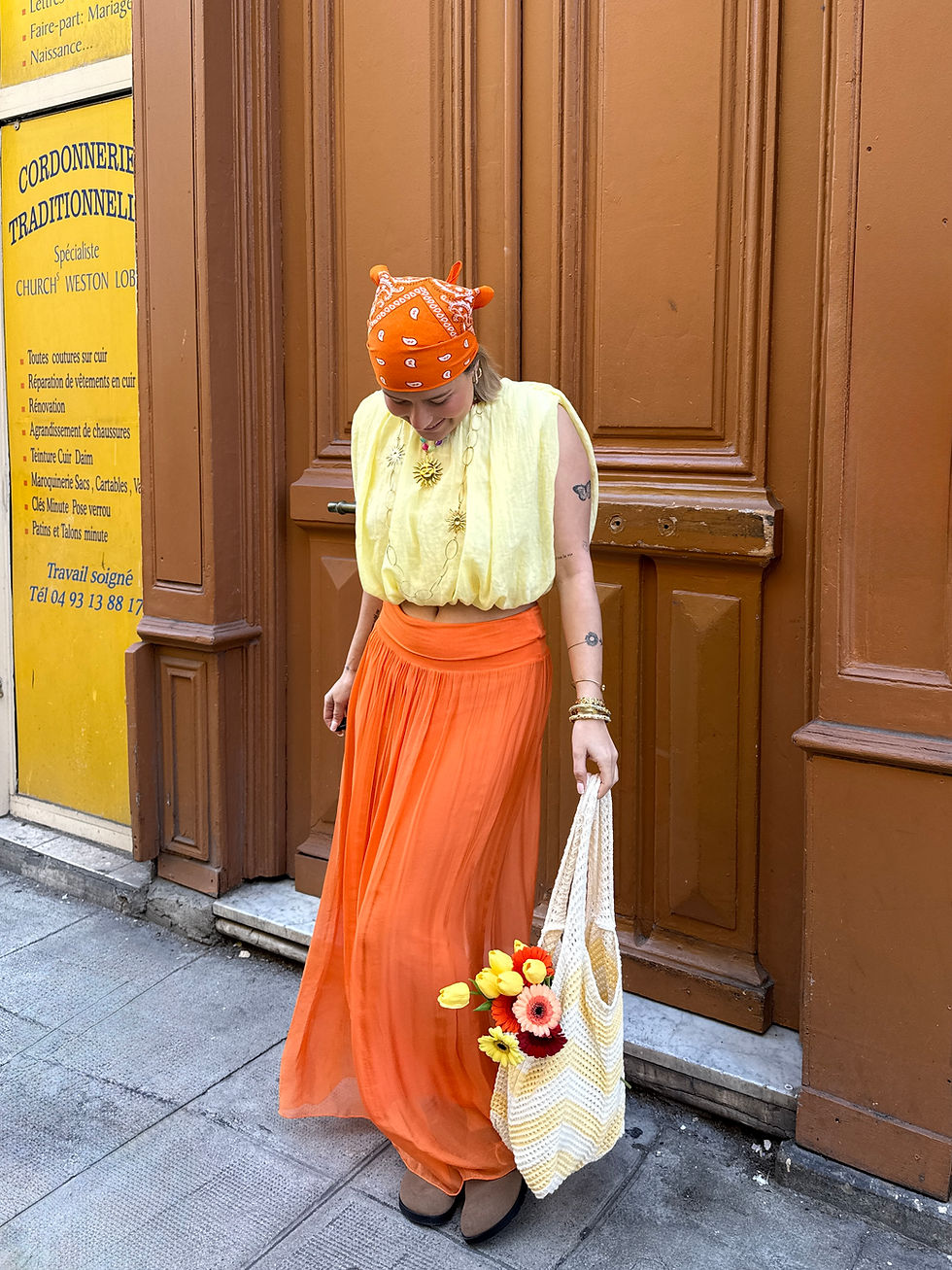 Miniatura: Jupe IBIZA 🧡