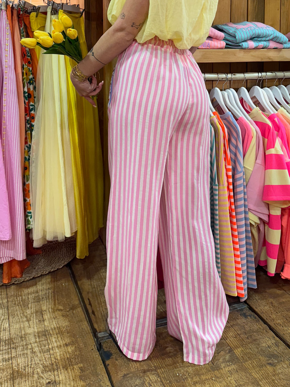 Thumbnail: Pantalon Bisou rose 💋