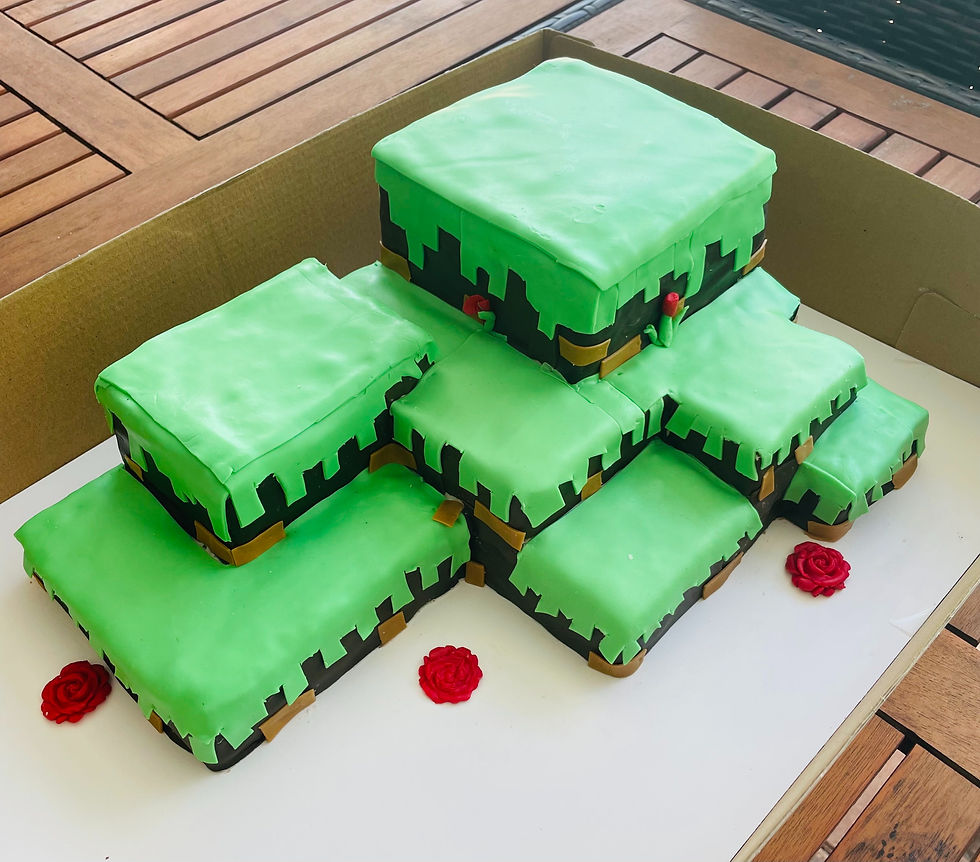 A Minecraft Cake Story
