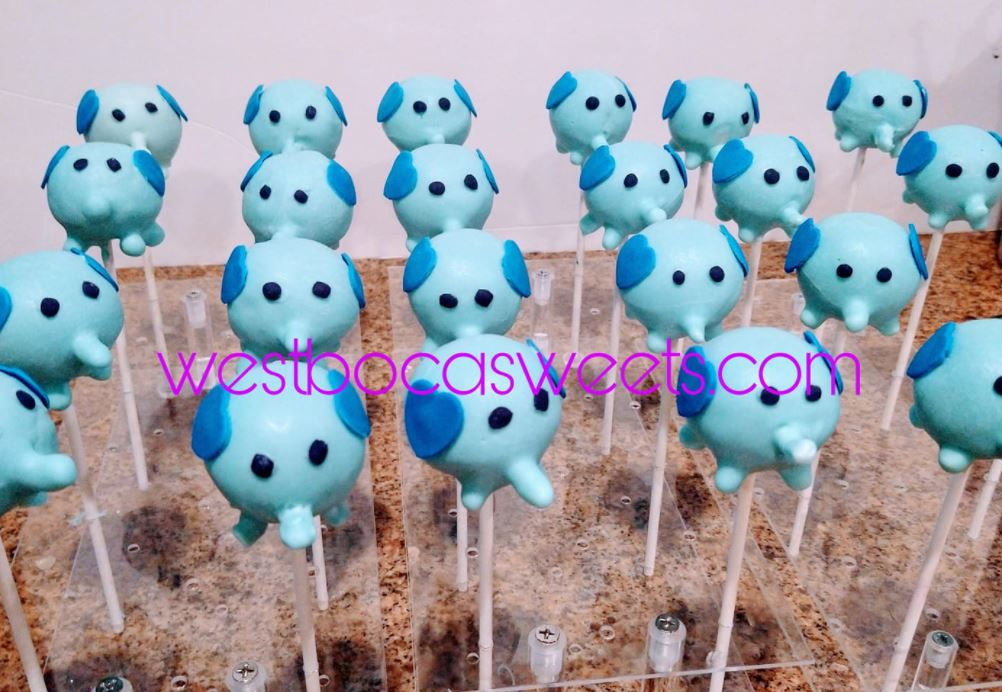 Elephant Cake Pops - 12