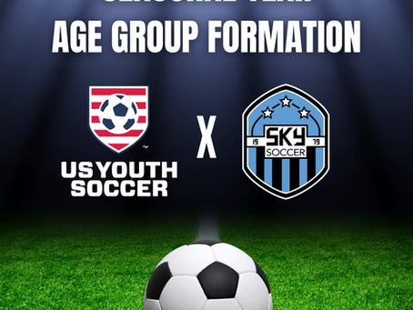 Seasonal Year Age Group Formation Update