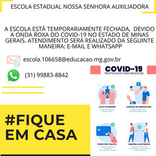 ESCOLA TEMPORARIAMENTE FECHADA