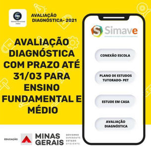 PRORROGADO O PRAZO-AVALIAÇÕES DIAGNÓSTICAS- 2021