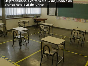 Retomada das atividades presenciais