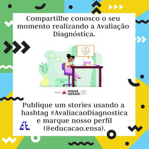 COMPARTILHE CONOSCO REALIZANDO A AVALIAÇÃO DIAGNÓSTICA- 2021