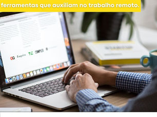 Profissionais da educação utilizam ferramentas que auxiliam no trabalho remoto