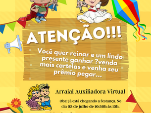 Escola divulga informações sobre o Prêmio da Festa Junina