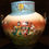 Miniature : INTERESTING Asian Double Handled Vase Czechoslovakia Marked -- Hand Painted --