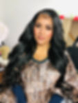 girl wearing wig 