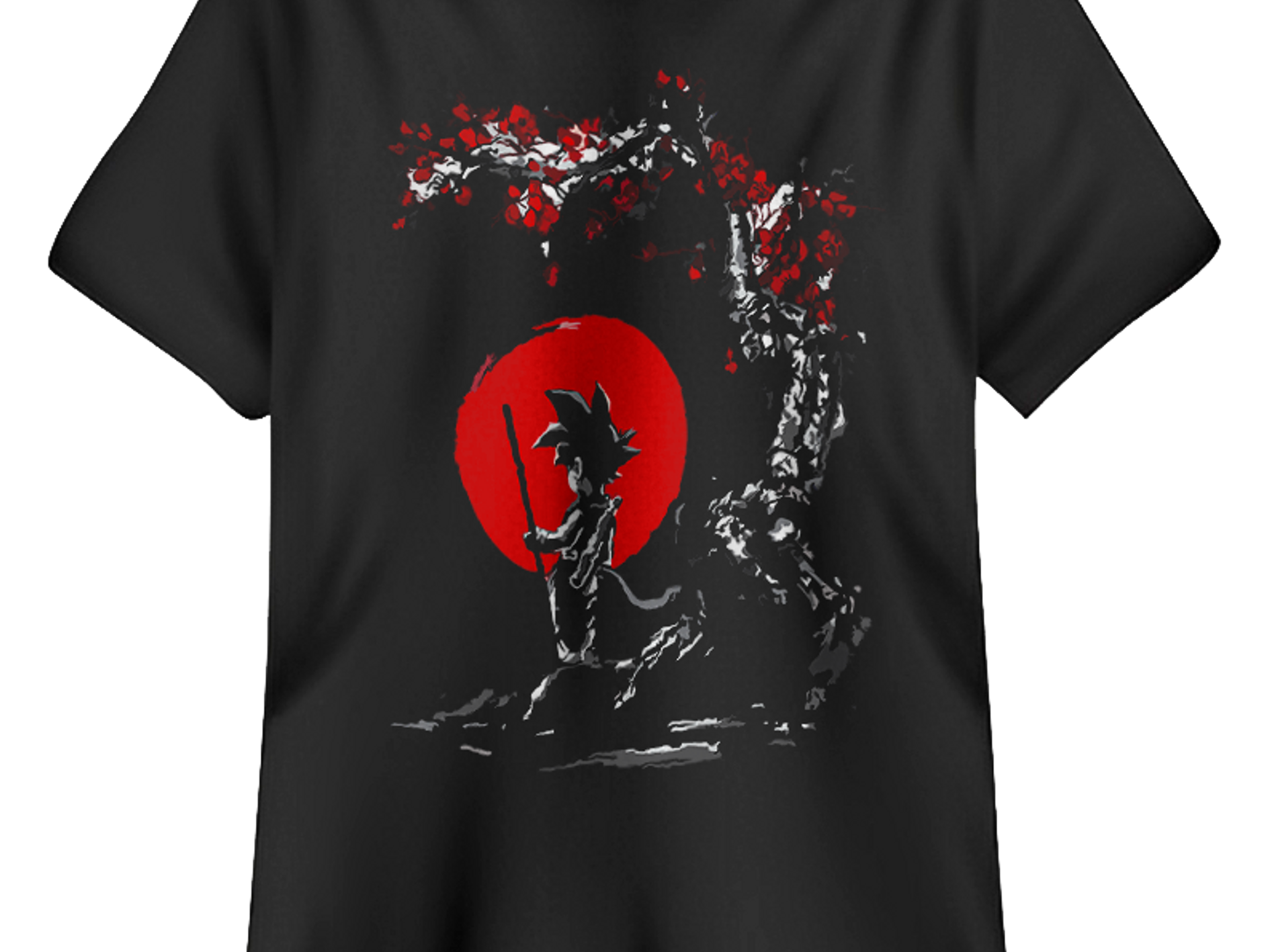 Dragon Ball Goku Pequeño Sol Rojo