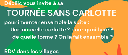Pourquoi "la tournée sans Carlotte" ?