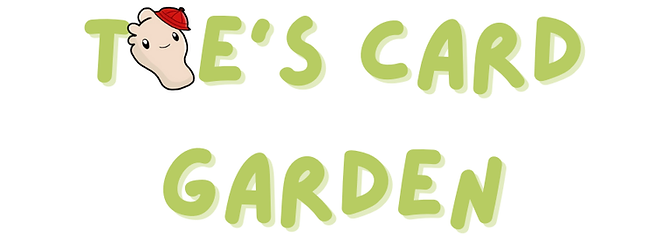 Toes Card Garden