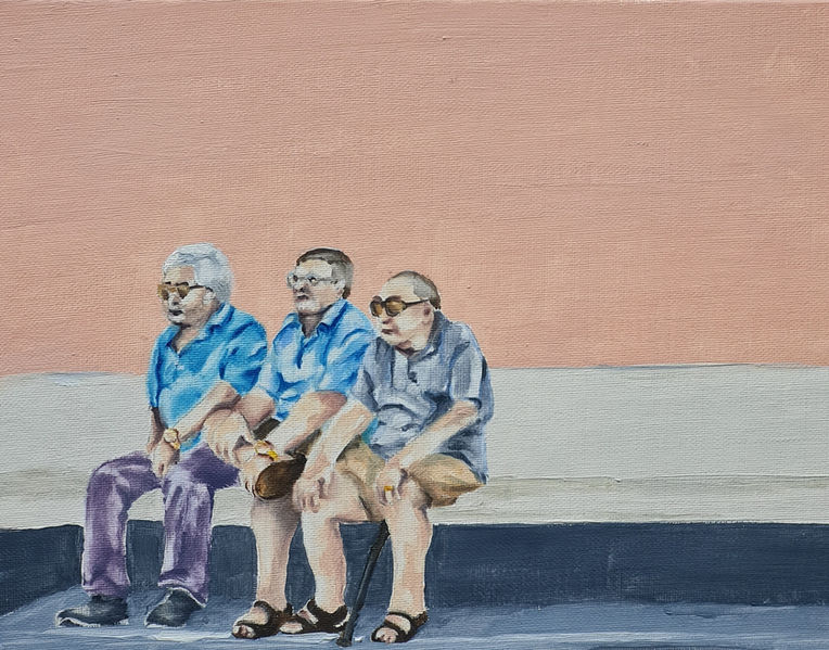 Italian memory_Oil on board_Framed_18x24cm.jpg