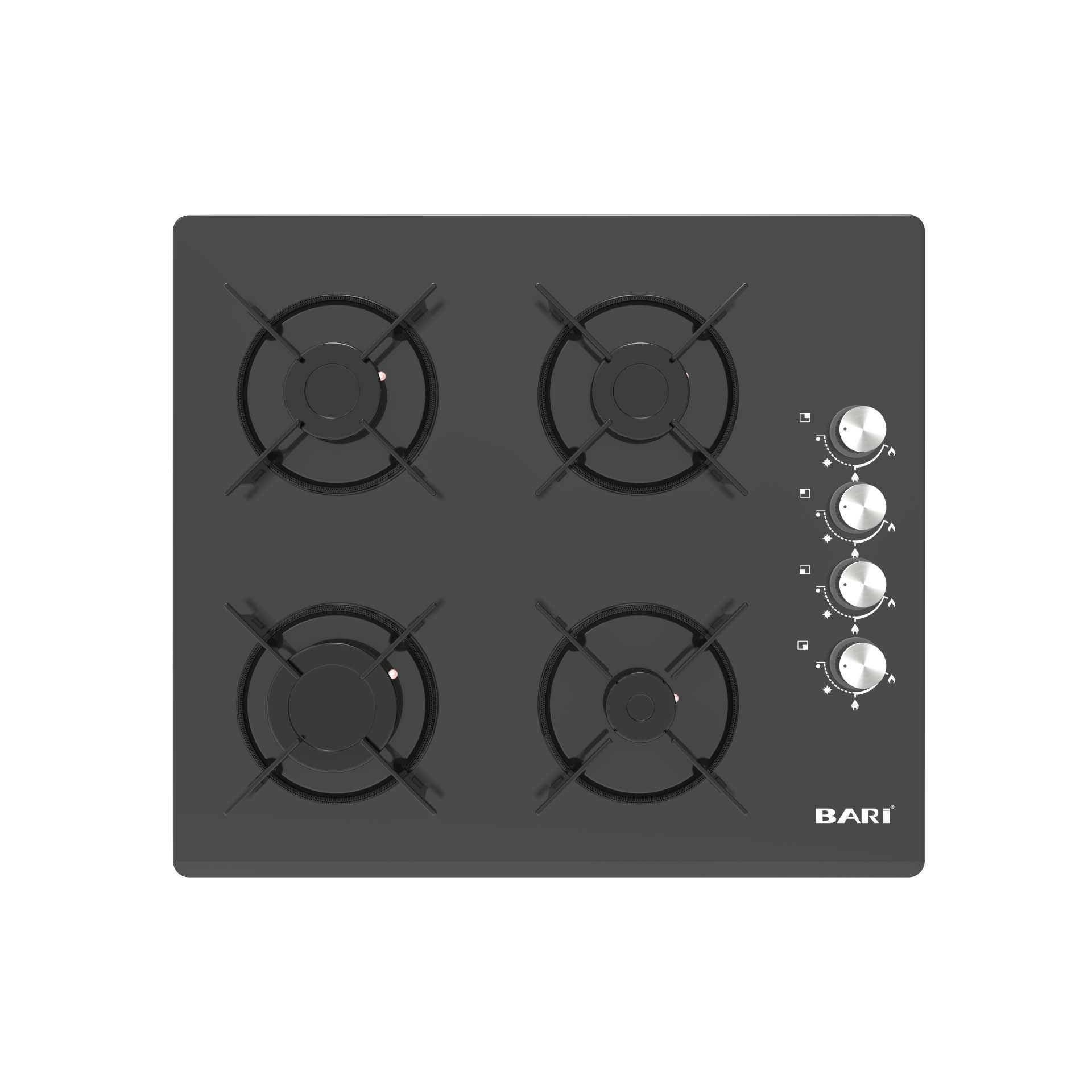 Quraşdırılan Bişirmə Paneli B2540SCE qara