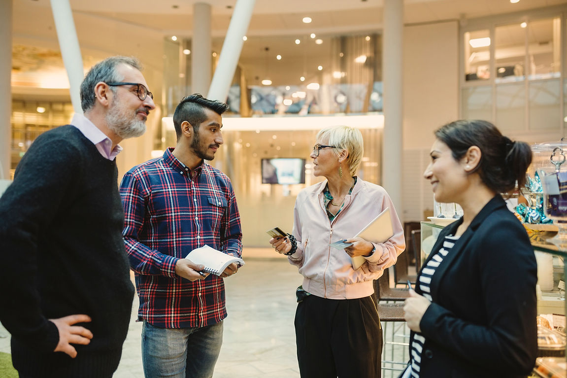 Group Discussion Indoors