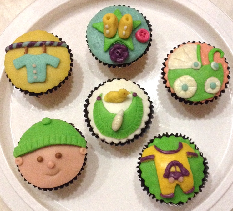 Baby Shower Cupcakes