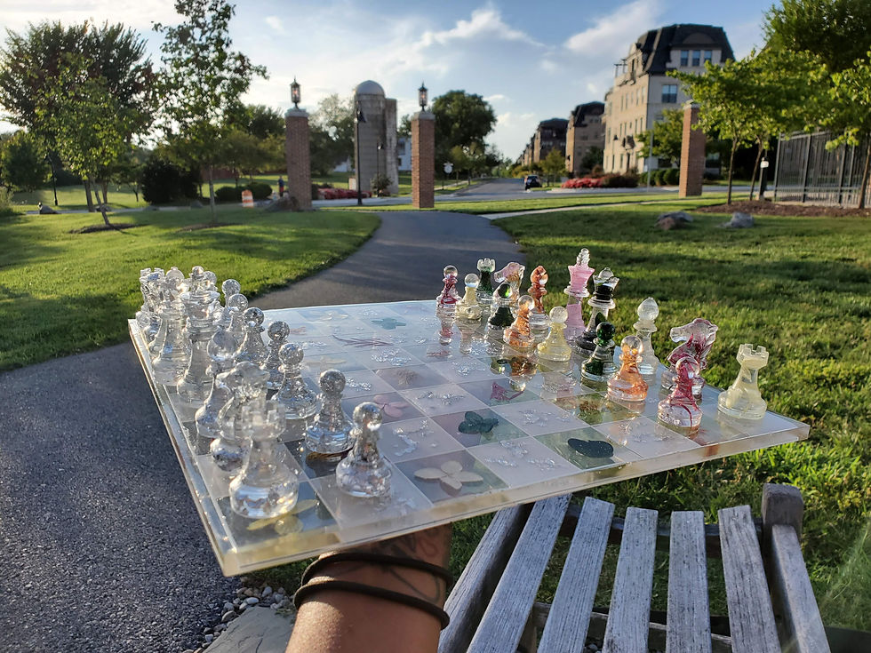 Thumbnail: Flowers Chessboard