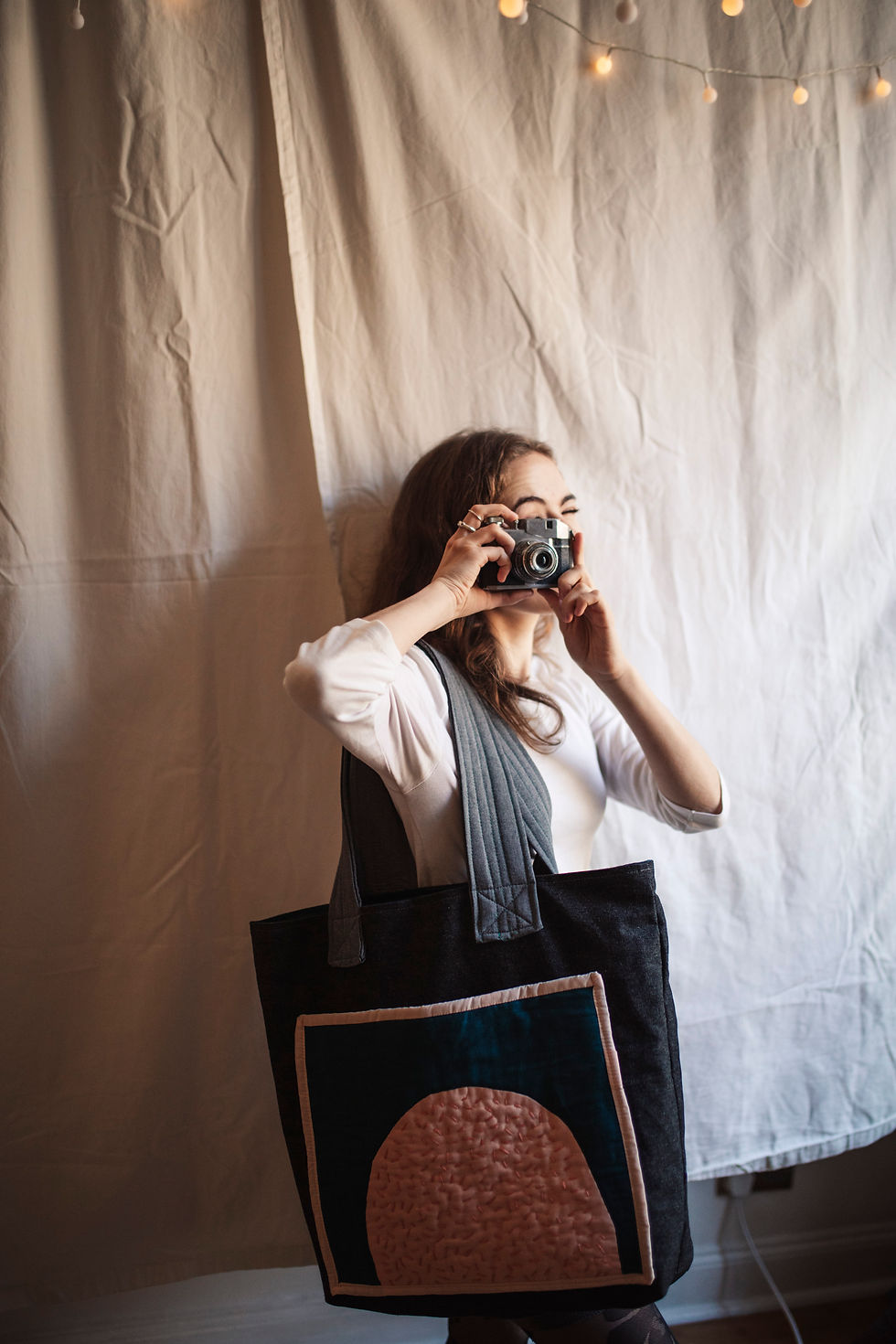 Thumbnail: Pink Sunrise Landscape Tote