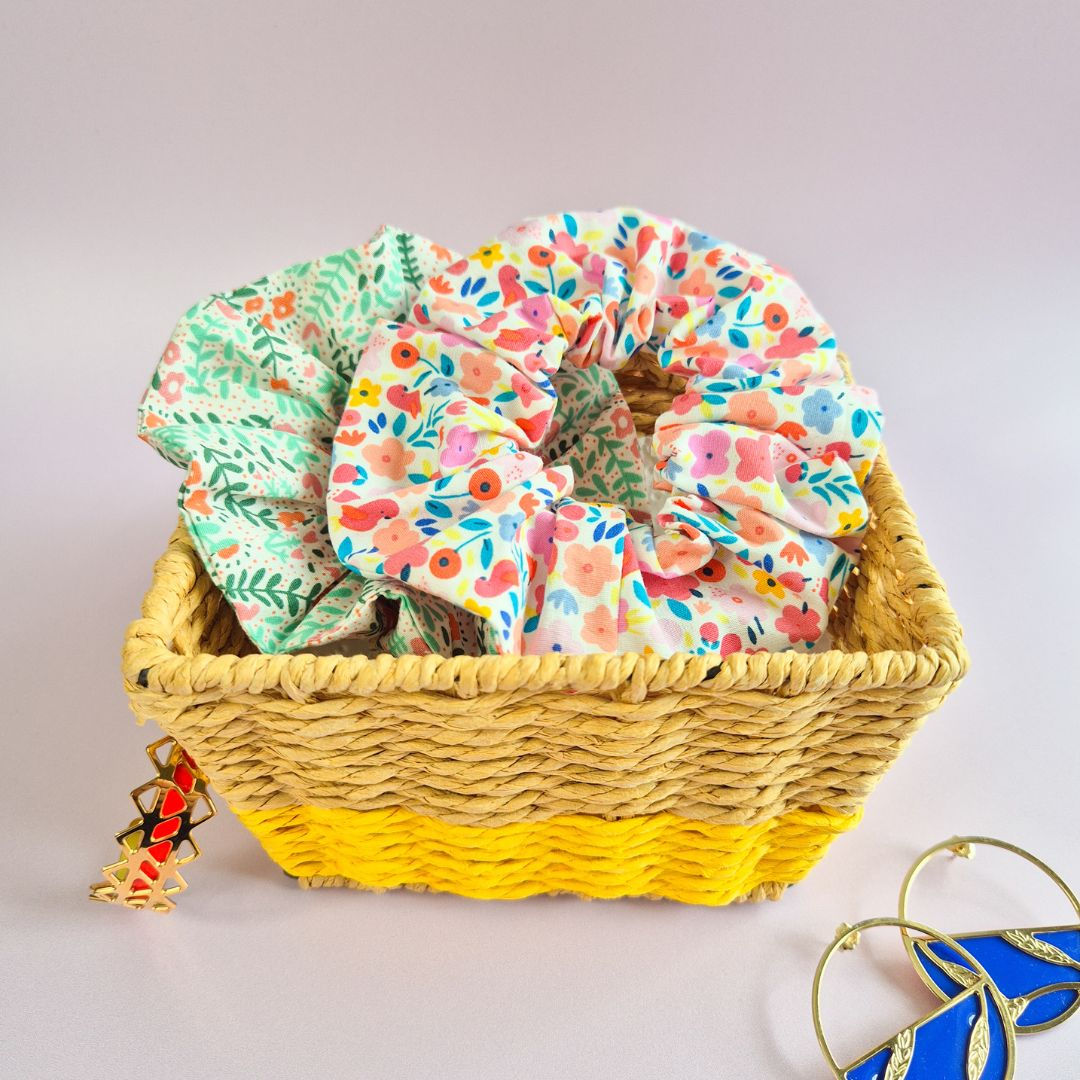 Chouchous fleuris et colorés créés par Mes cadeaux toudoux pour la fête des mères