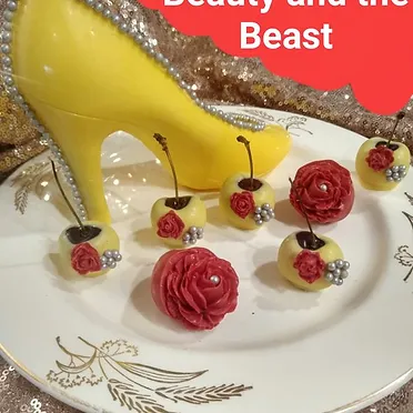 rose and chocolate shoes