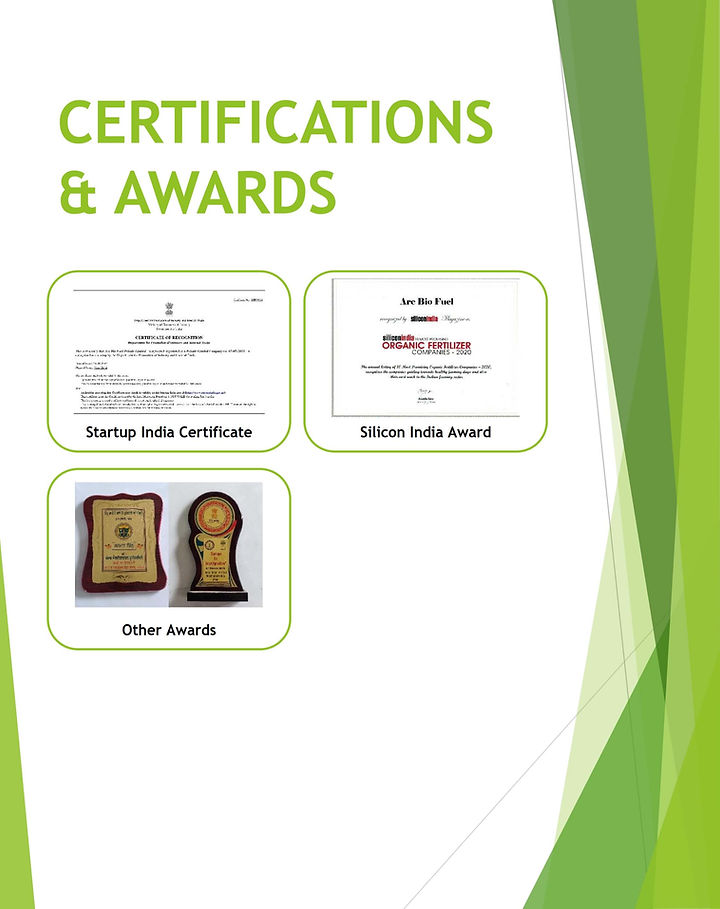 Arc Bio Certifications