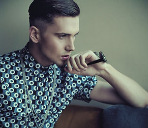 Male fashion model