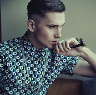 Male fashion model