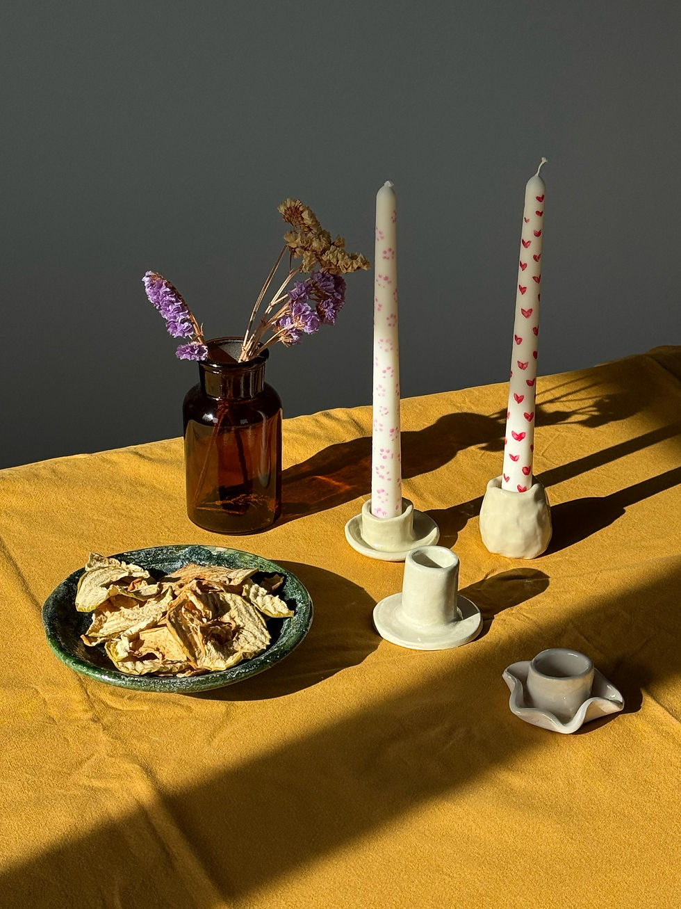 Bloomy Sunday - Candle painthing & Afternoon bites