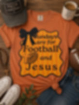 Sundays Are For Football and Jesus