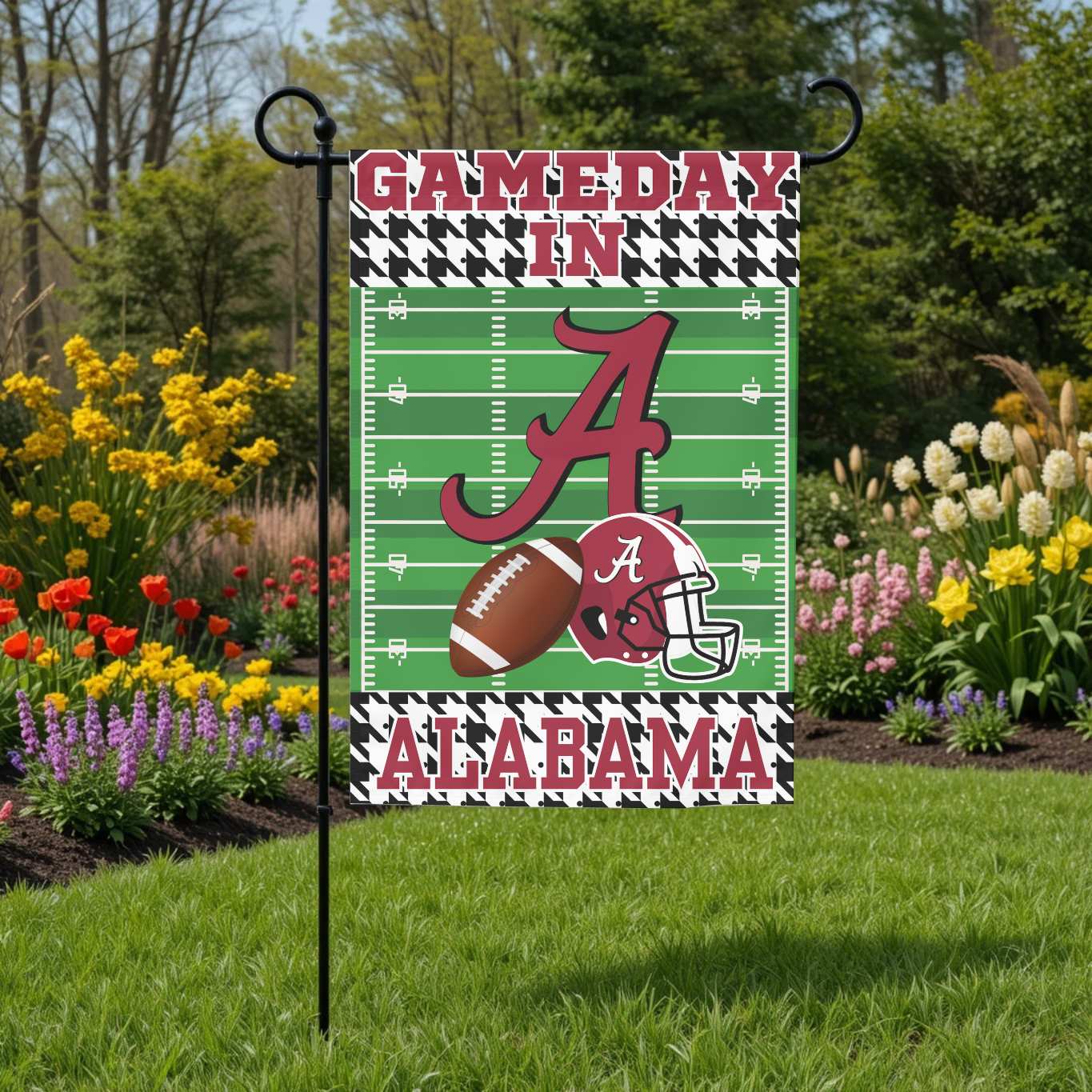 Bama Field Garden Flag