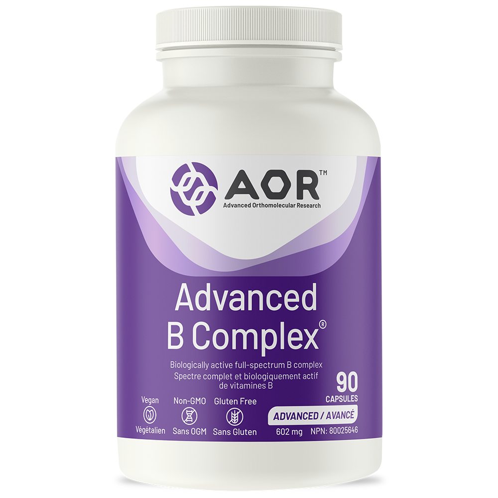 AOR Advanced B Complex® Front Label
