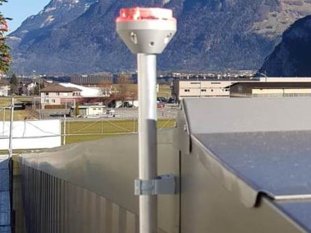 Thermotec Erstfeld: Balisage d'obstacles