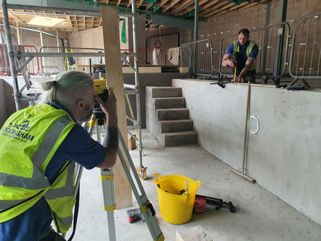 Pool Precision in Progress: Setting the Foundations for a Stunning Indoor Pool