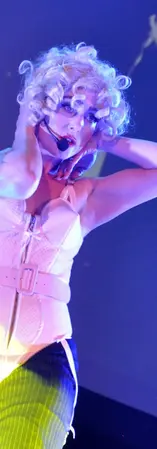 Madonna Tribute performing