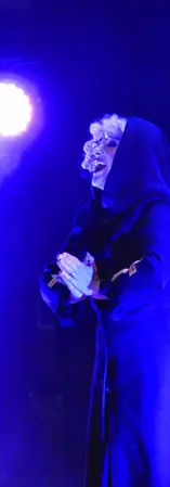 Madonna By Knight - Black Cloak - Oh Father